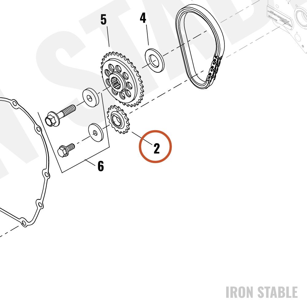 Harley-Davidson Camshaft, X