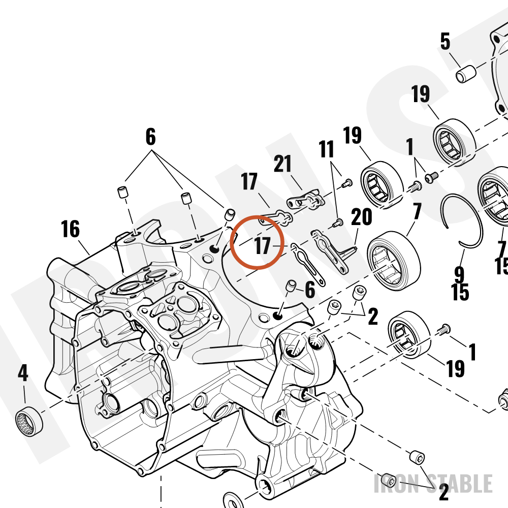 Harley-Davidson Gasket, Piston Jet