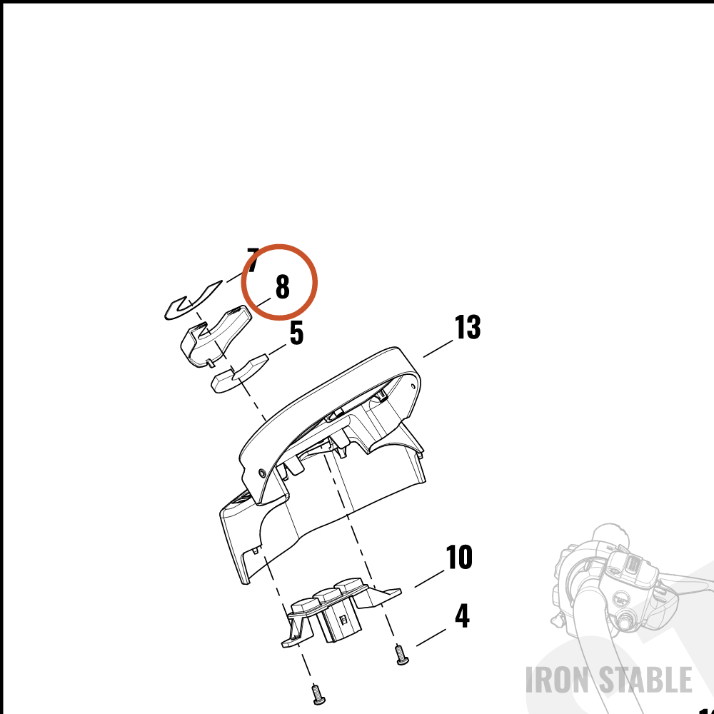 Harley-Davidson Sub-Assembly, Cover, Ign, Blk
