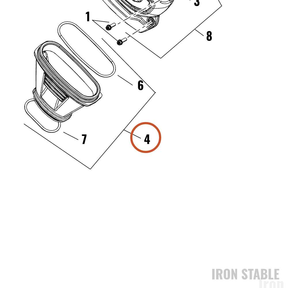 Harley-Davidson Cover, Cam, Drive Chain, Assembly, Sat