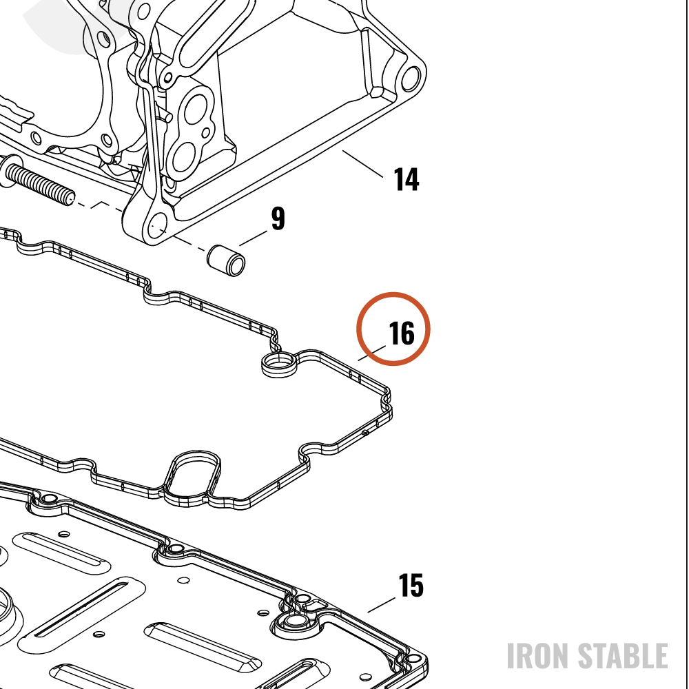 Harley-Davidson Gasket, Cover, Oil Pan