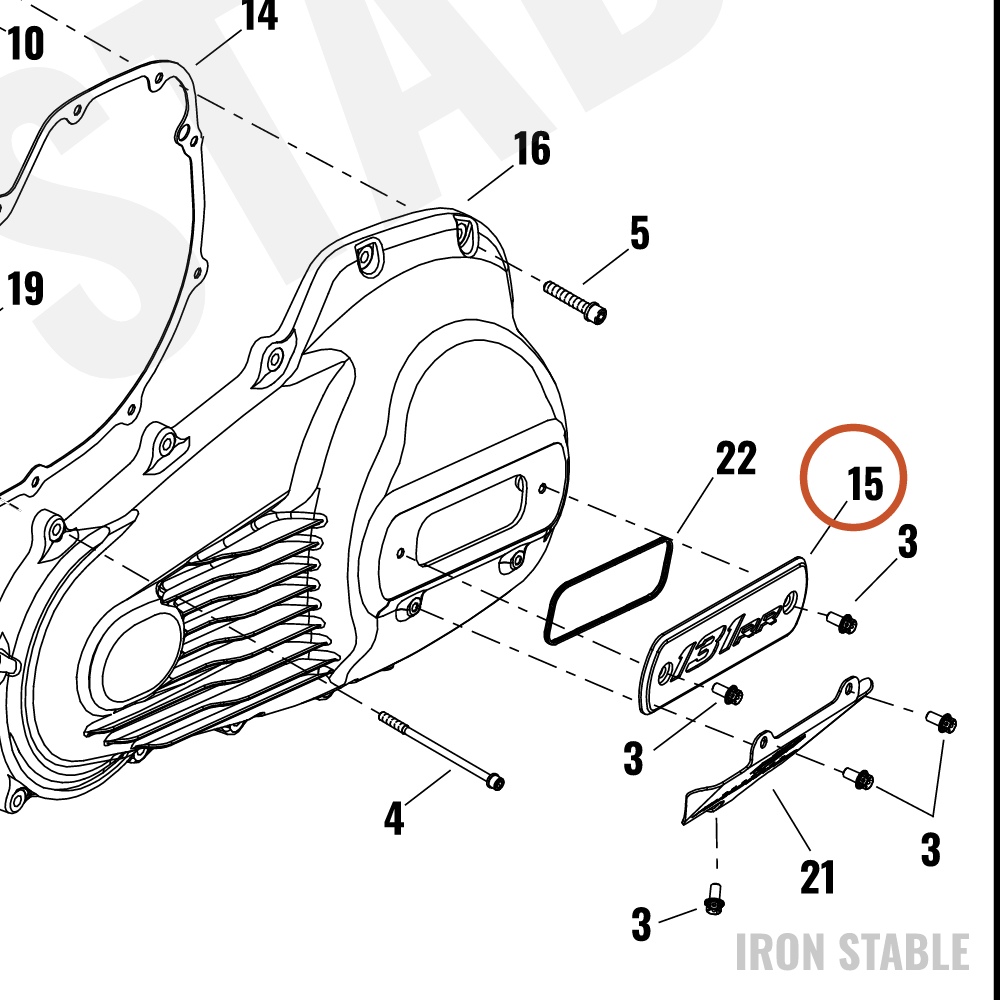 Harley-Davidson Cover, Cl, 131rr