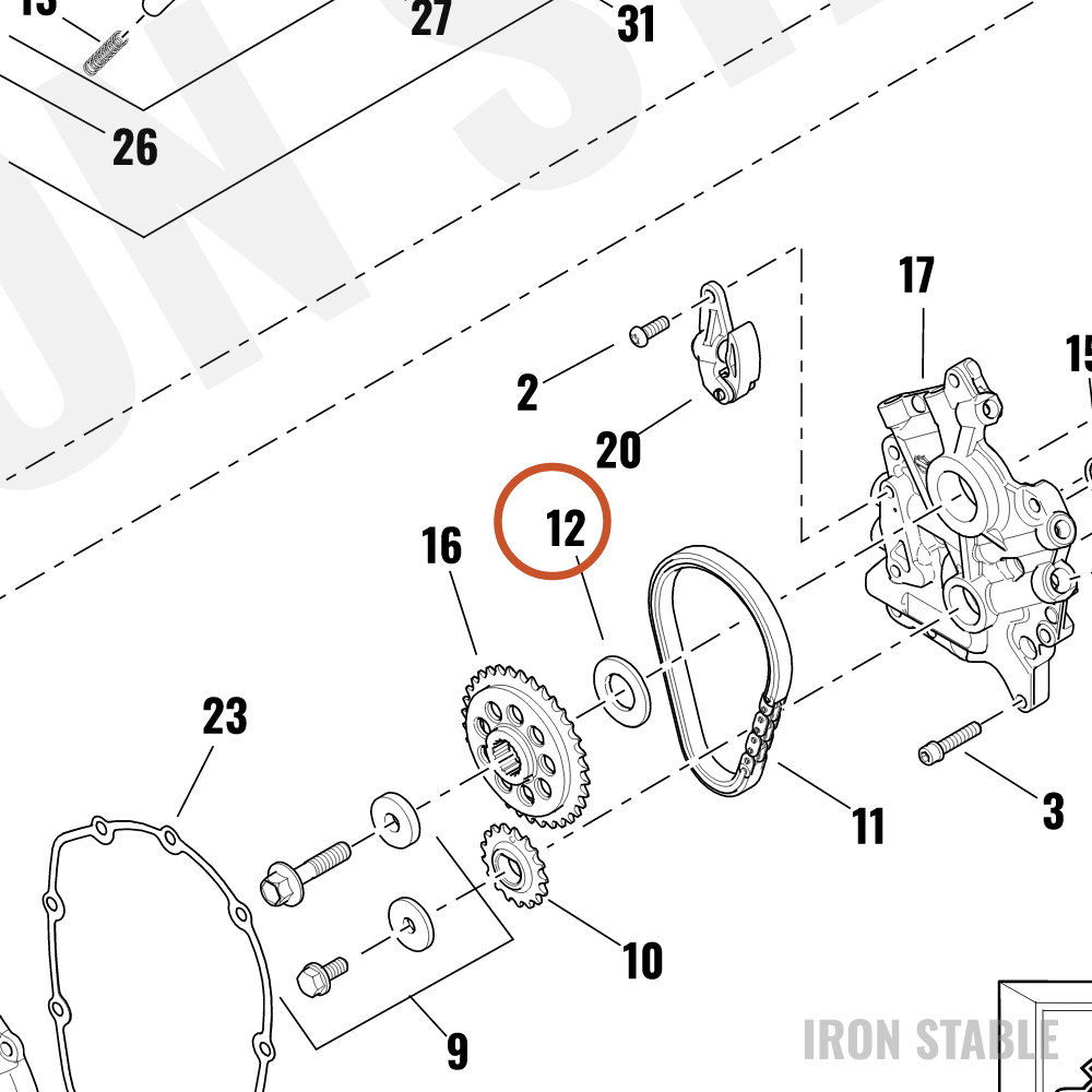 Harley-Davidson Spacer, .150