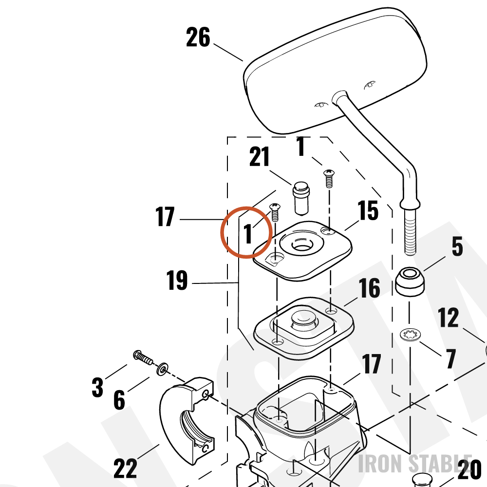 Harley-Davidson Screw, Mach, Oval Hd