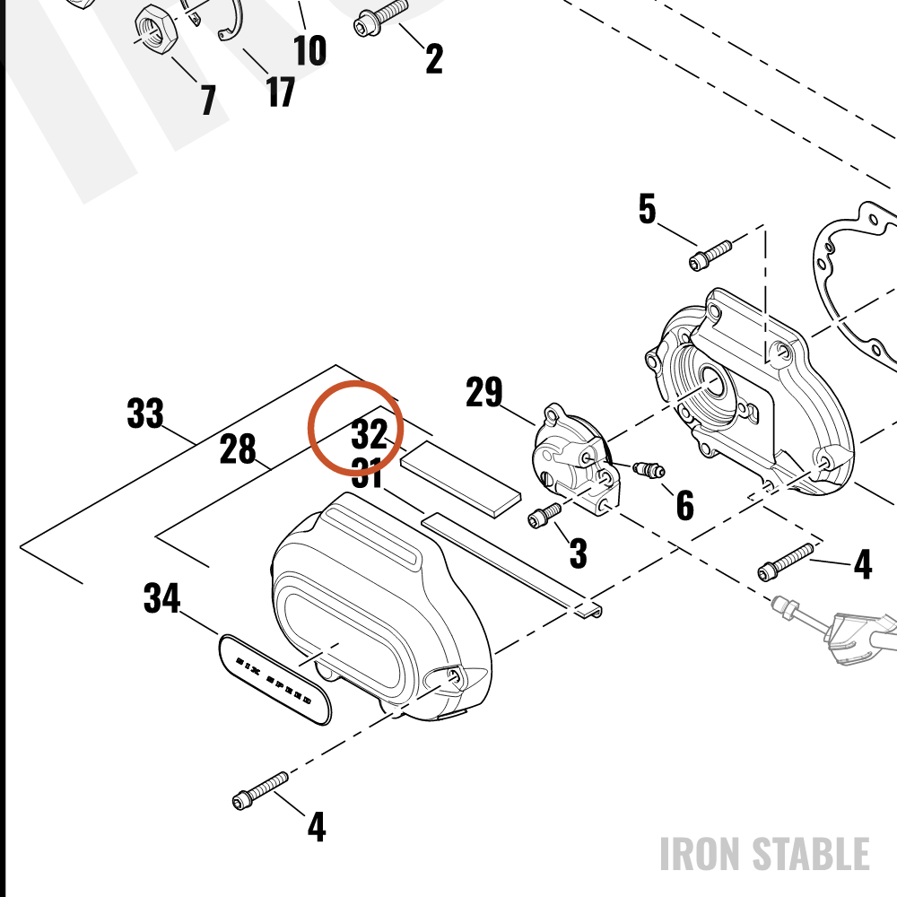 Harley-Davidson Pt Cover Misc Component, Tape, Foam
