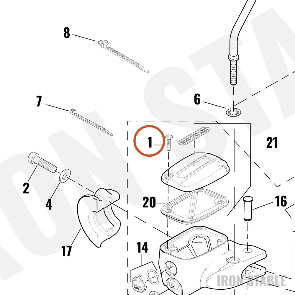 Harley-Davidson Screw Kit