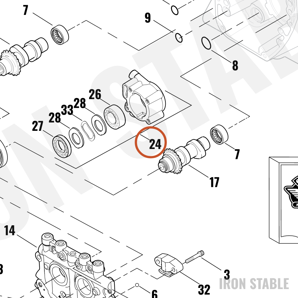 Harley-Davidson Oil Pump Assembly