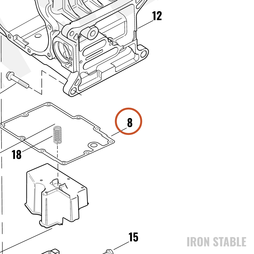 Harley-Davidson Gasket Oilpan