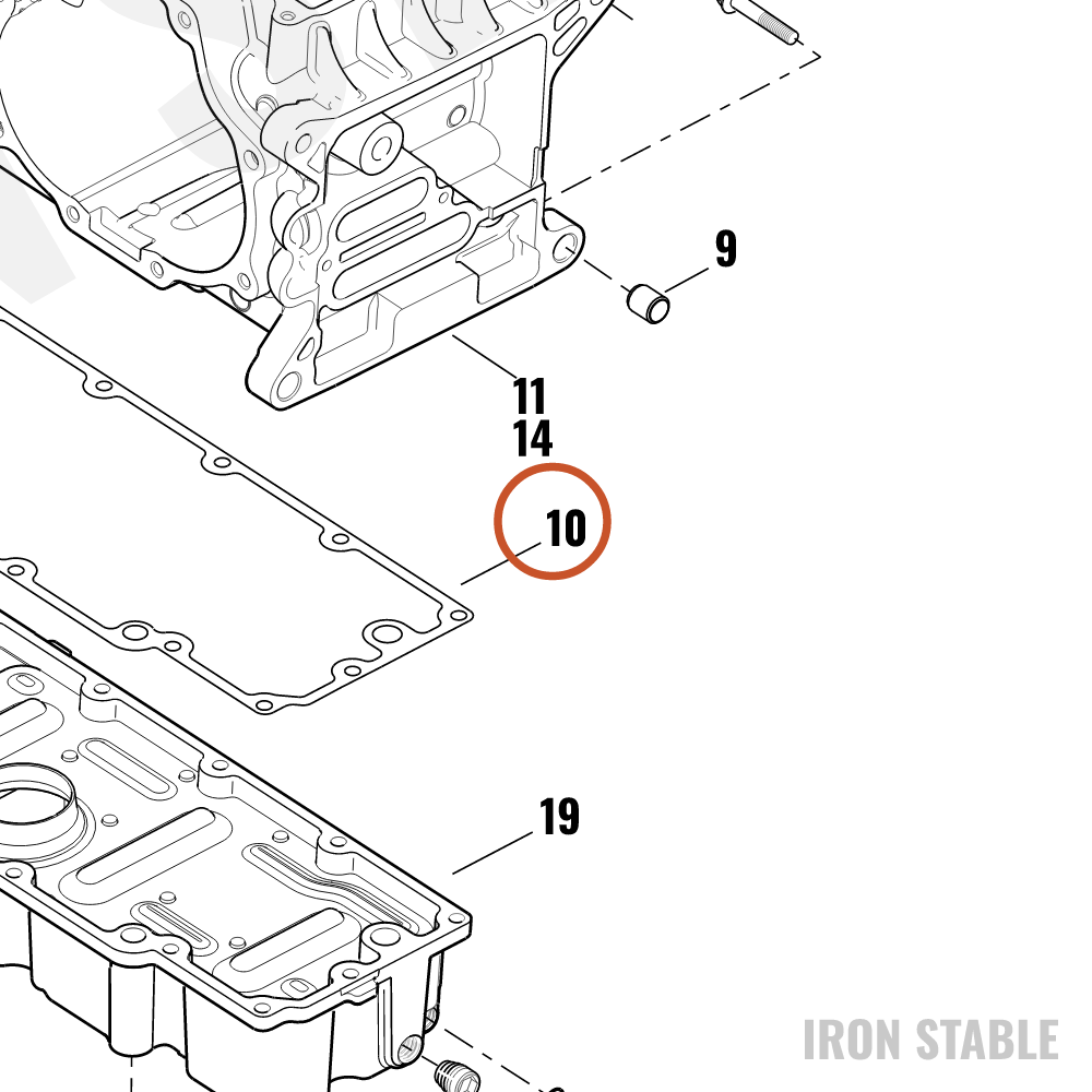 Harley-Davidson Gasket Oilpan