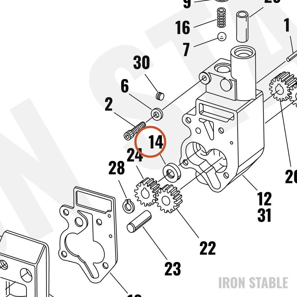 Harley-Davidson Seal Oilpump