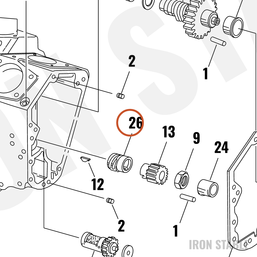 Harley-Davidson Gear, Oilpump
