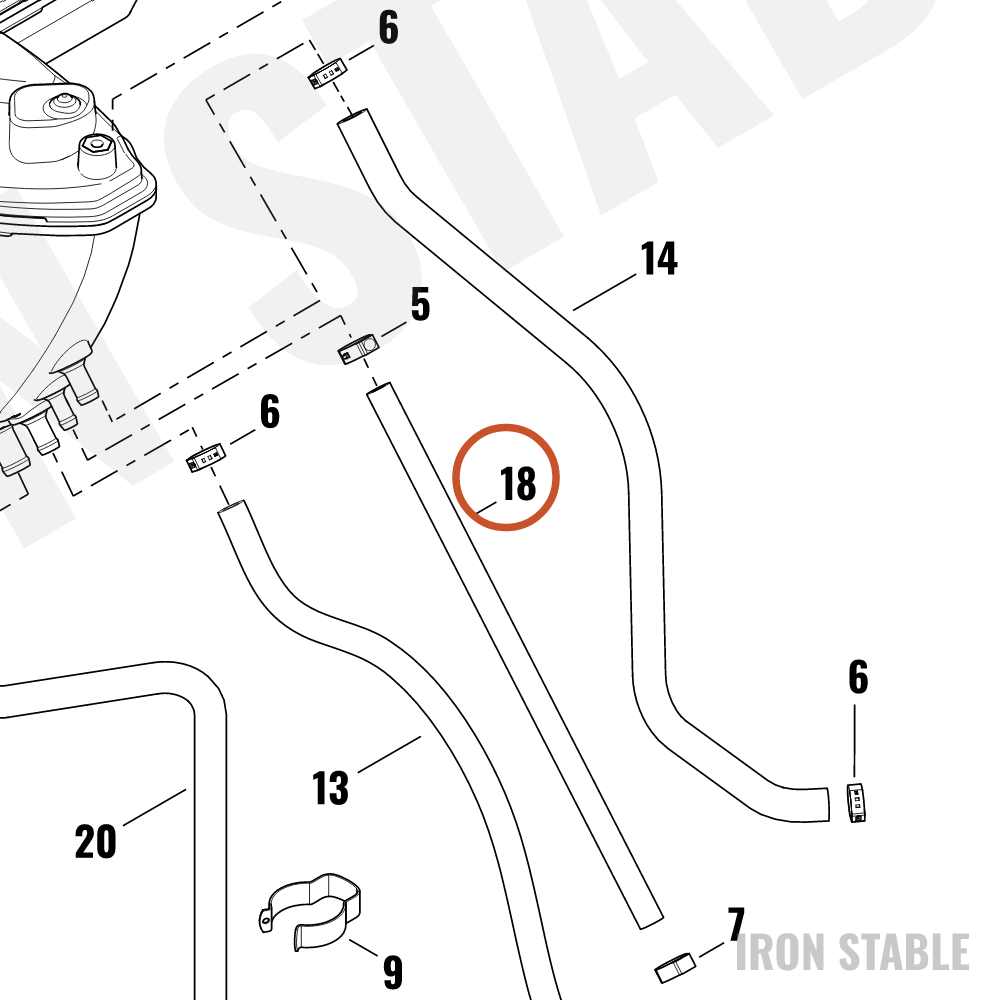 Harley-Davidson Vent Line, Oiltank