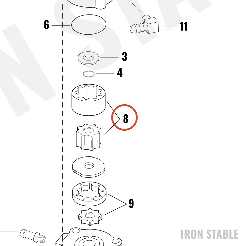 Harley-Davidson Gerotor Assembly, Scavenge
