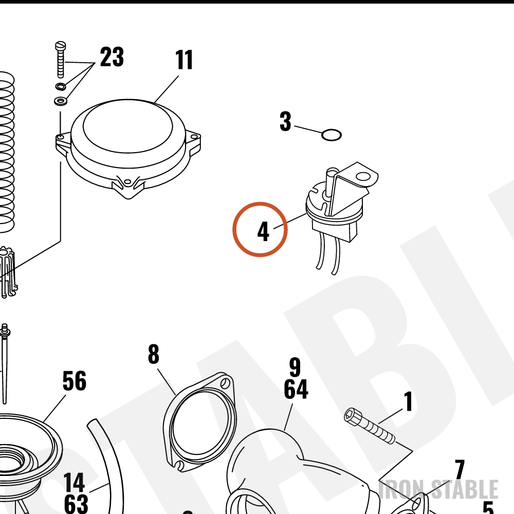 Harley-Davidson Vacuum Switch