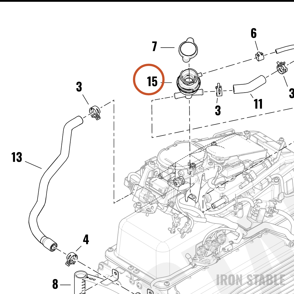 Harley-Davidson Tank, Rdtr Ovrfl, Fill Neck
