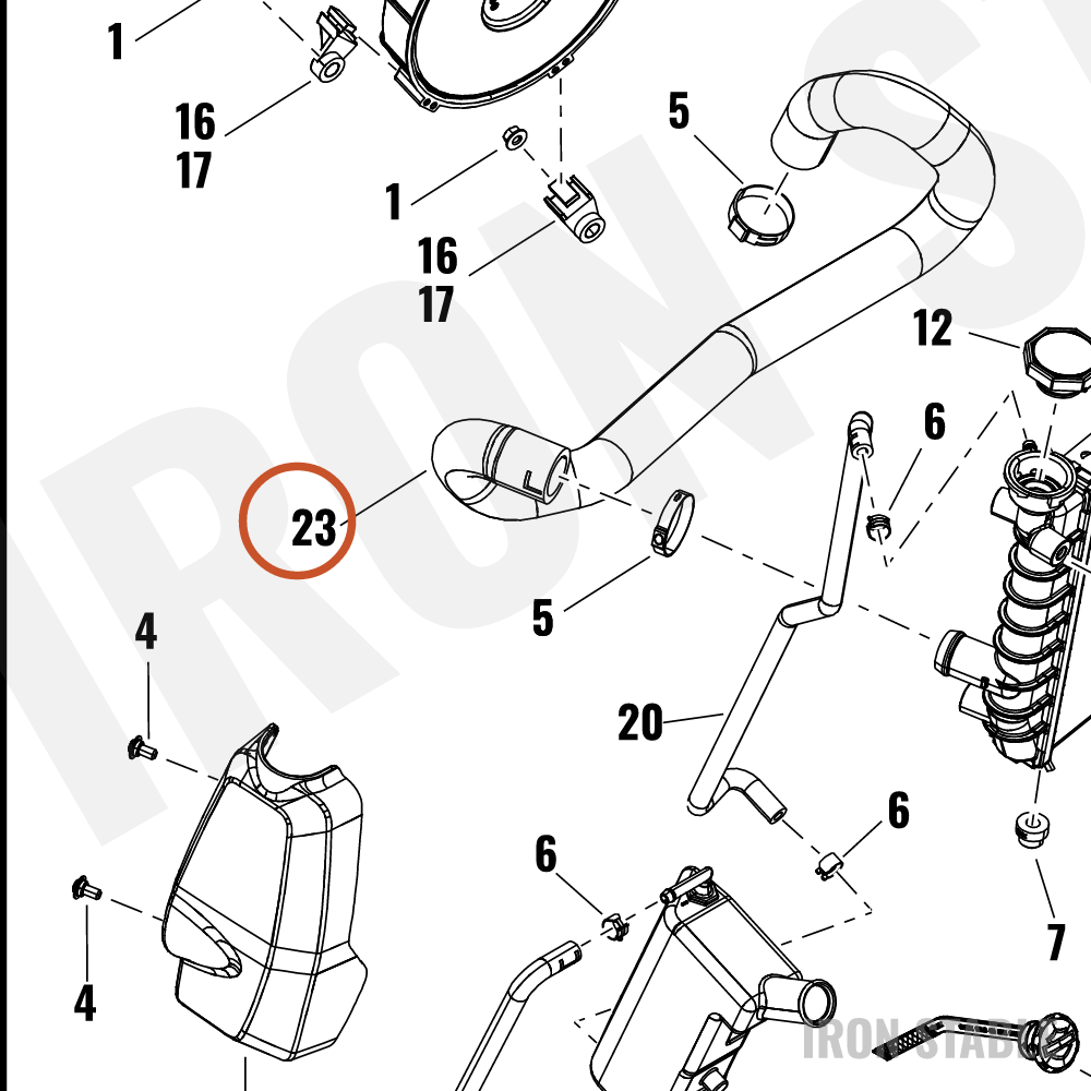 Harley-Davidson Hose, Rdtr, Outlet