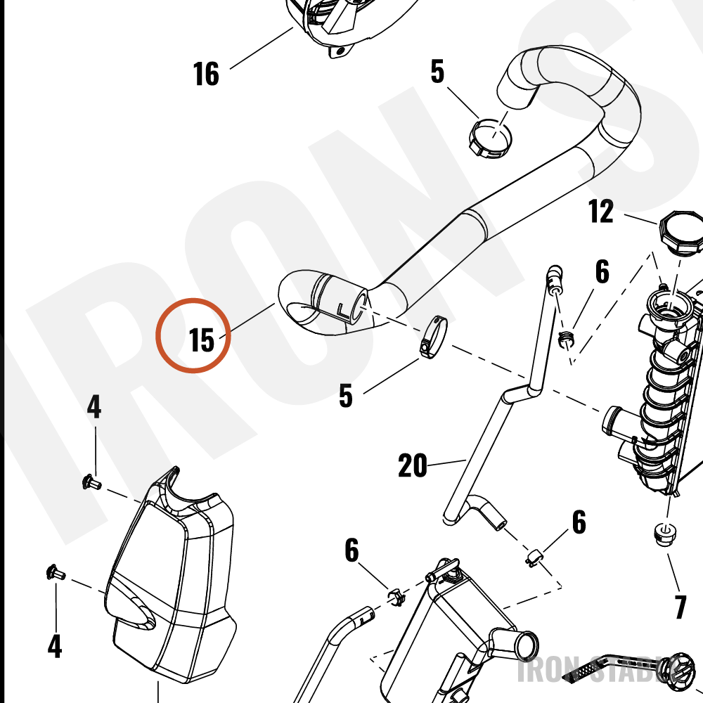 Harley-Davidson Hose, Rdtr, Outlet