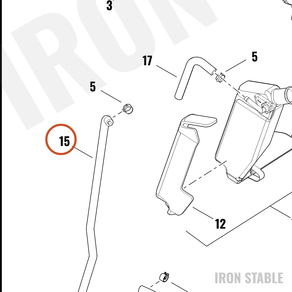 Harley-Davidson Hose, Rdtr, Ovfl