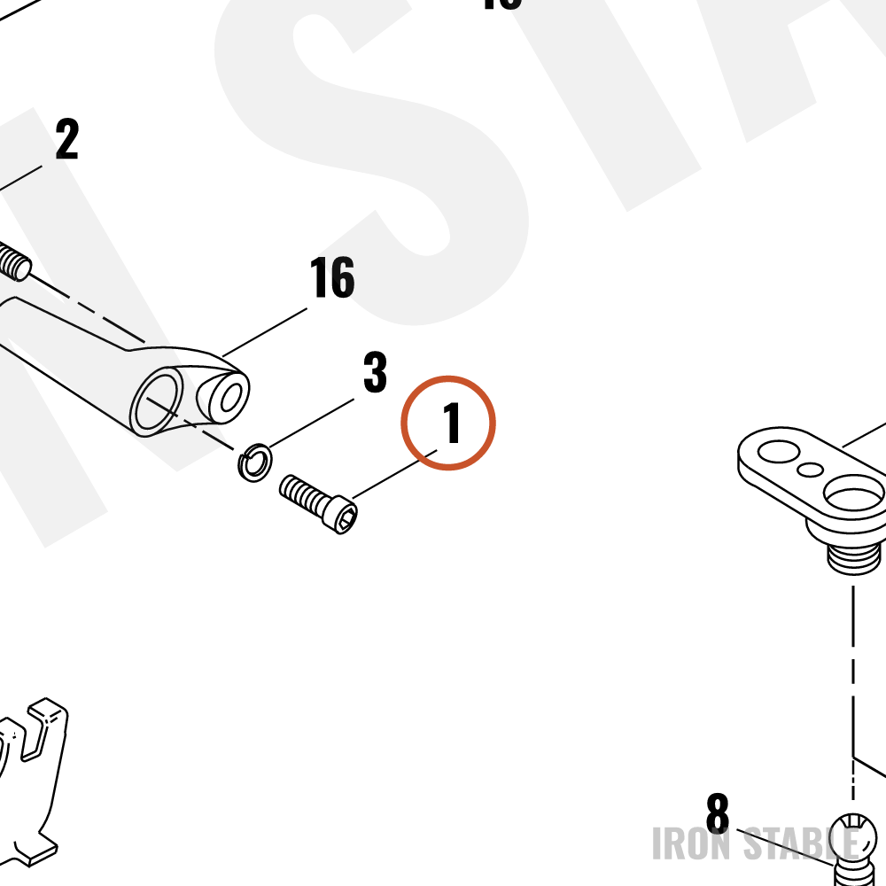 Harley-Davidson Screw, Hex Soc Hd Cap