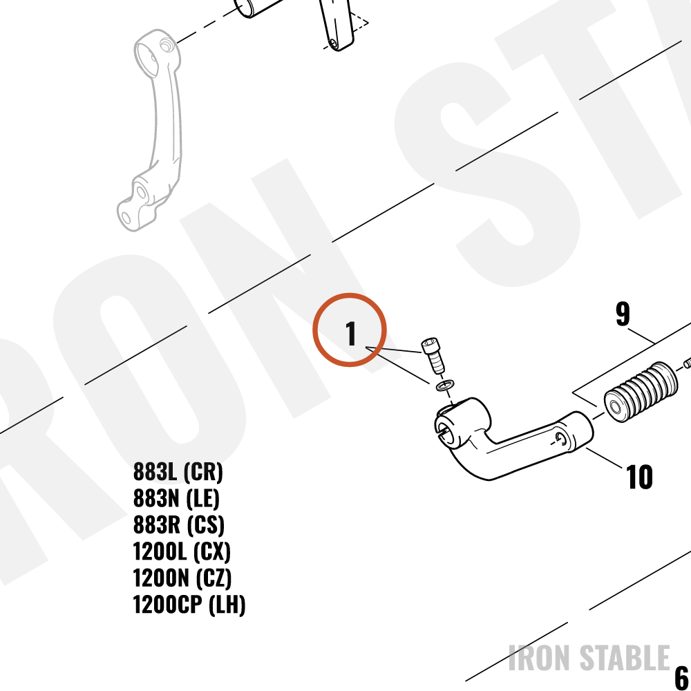 Harley-Davidson Screw, Hex Sckt Hd/Lock