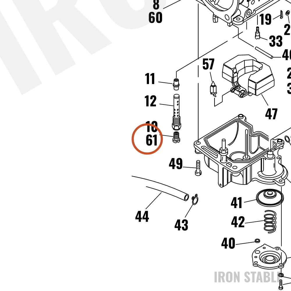 Harley-Davidson Main Jet, Xl1200, Cal
