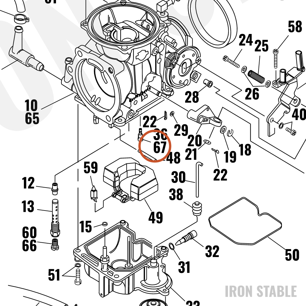 Harley-Davidson Slow Jet
