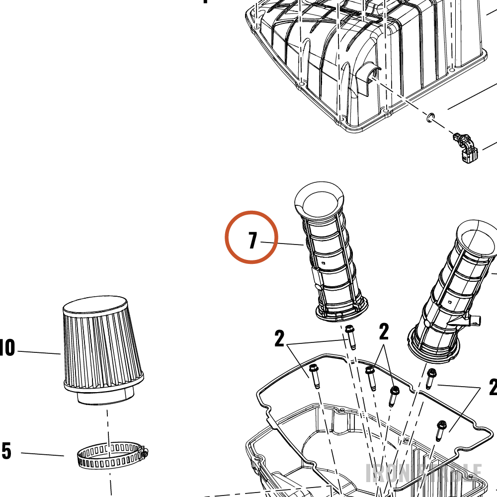 Harley-Davidson Velocity Stack, Rear