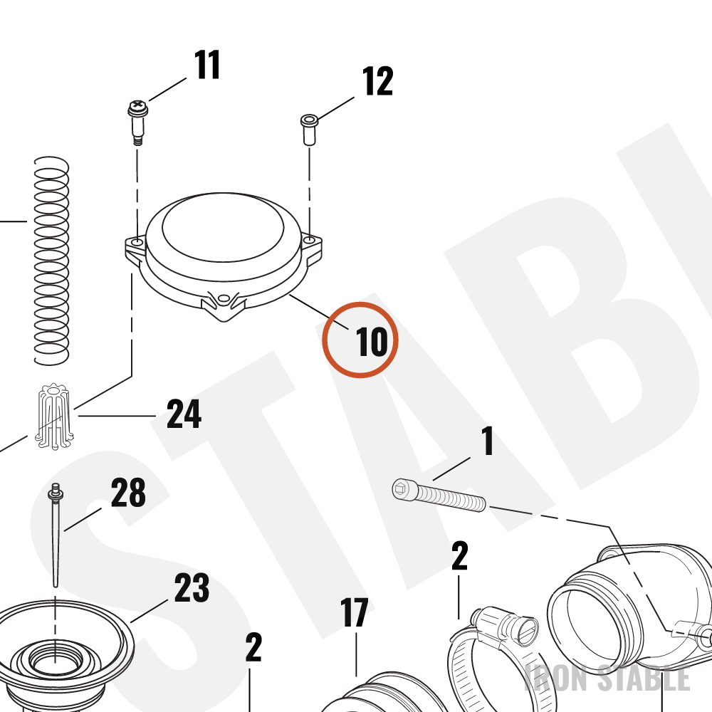 Harley-Davidson Carburetor Top