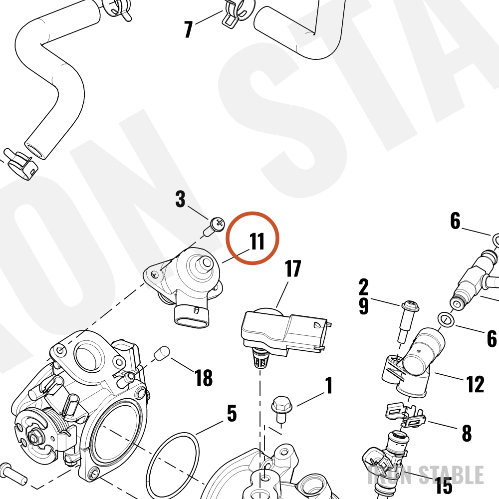 Harley-Davidson Actuator, Idle Air Cntrl
