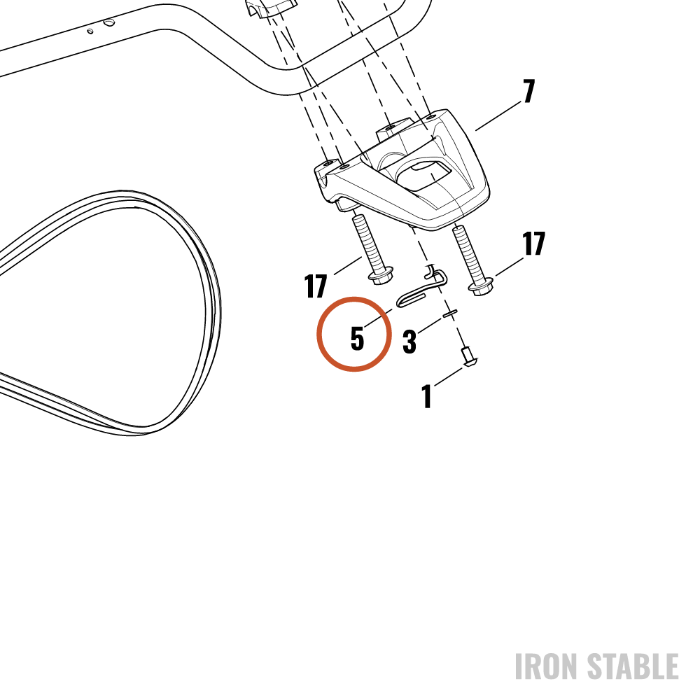 Harley-Davidson Bracket, Throt Cbl Retnn, Guide