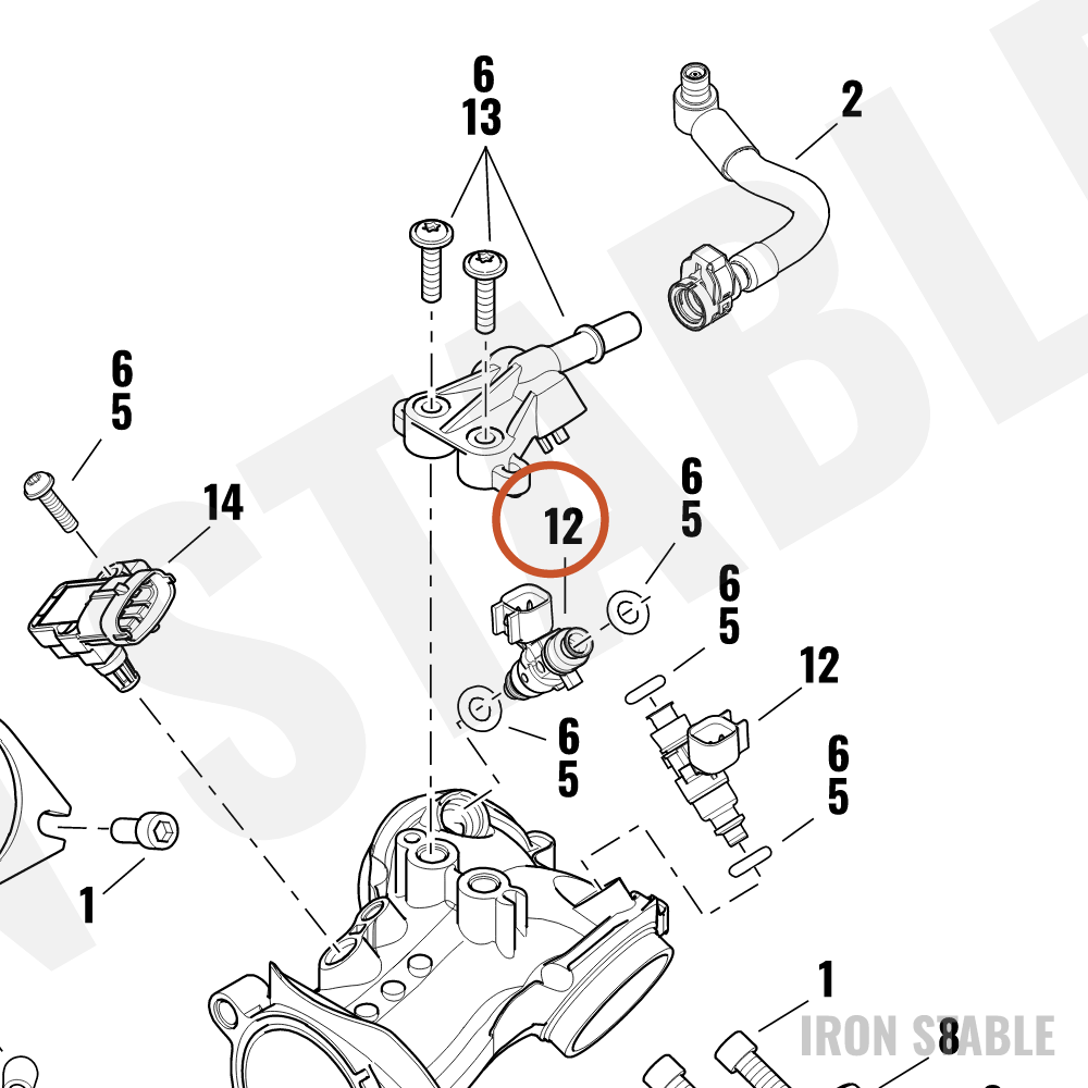 Harley-Davidson Fuel Injector