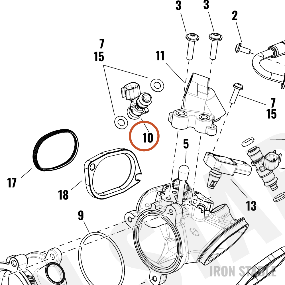Harley-Davidson Fuel Inj, Induction Module