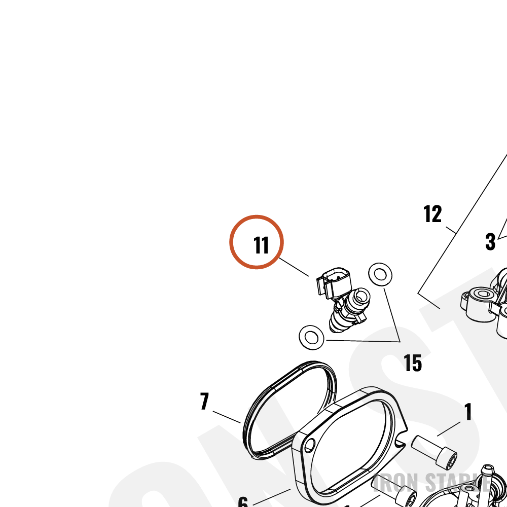 Harley-Davidson Kit, Fuel Inj, Hi-Flow, 6.8gps