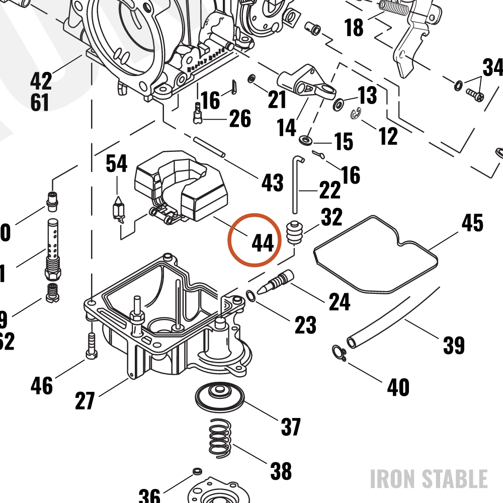 Harley-Davidson Float, Carburetor