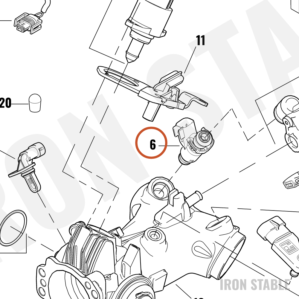 Harley-Davidson Fuel Injector