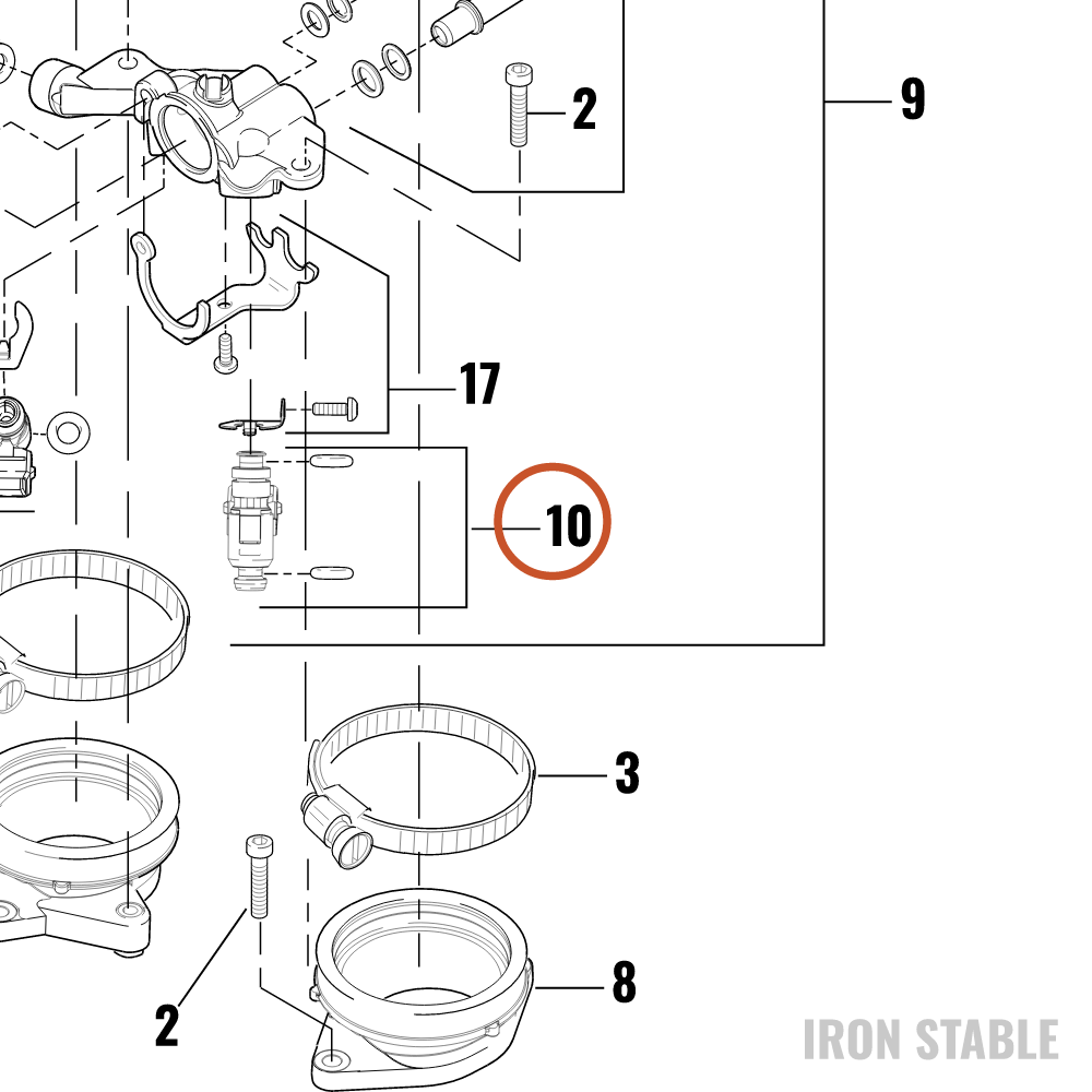 Harley-Davidson Kit-Fuel Injector, Vrsc