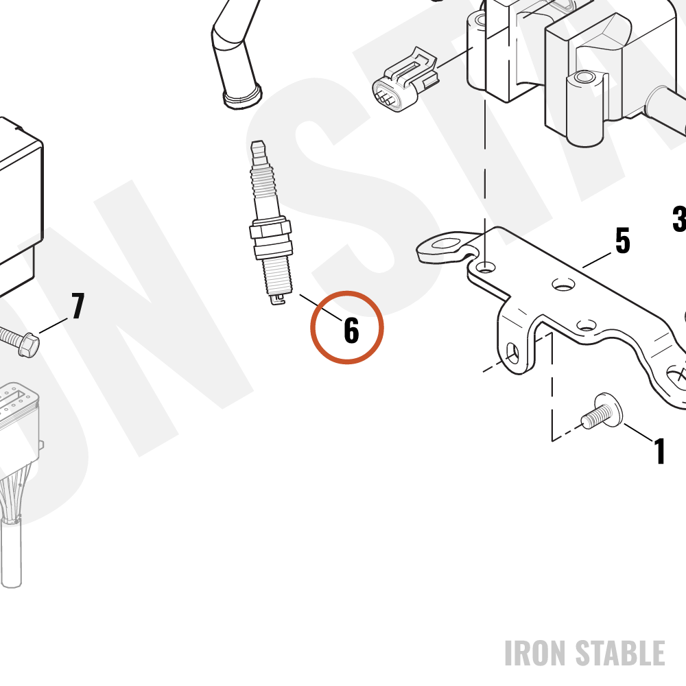 Harley-Davidson Spark Plug, 10r12x
