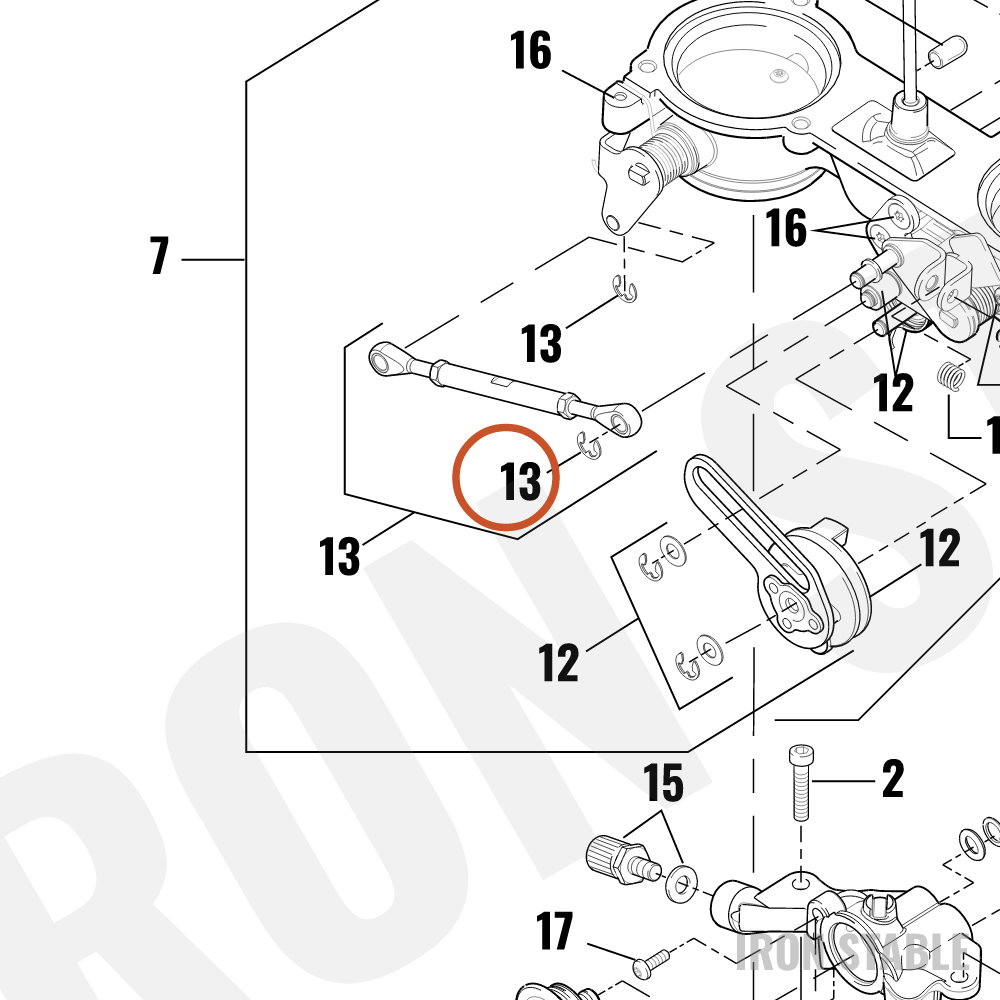 Harley-Davidson Connecting Rod Linkage Kit