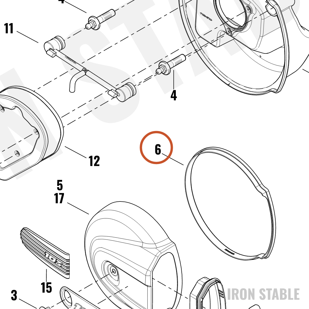 Harley-Davidson Seal, A-C Cover