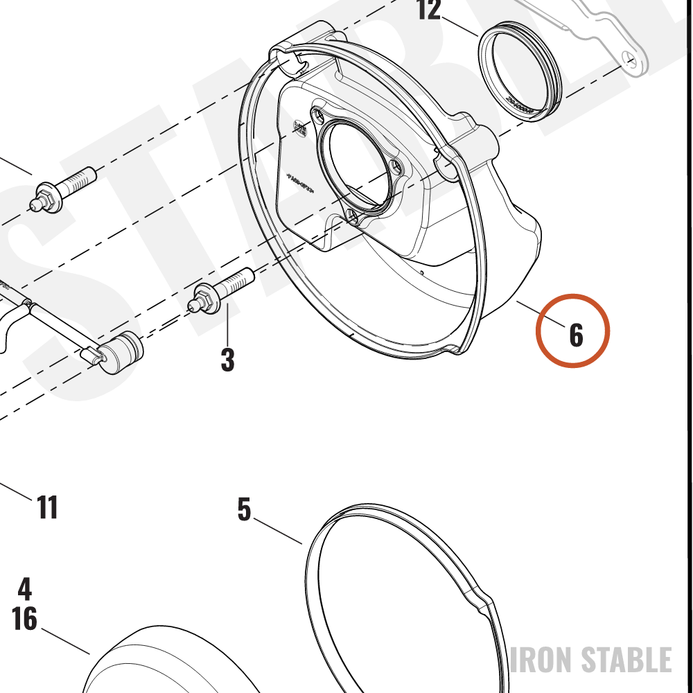 Harley-Davidson Baseplate, Airbox, Assembly
