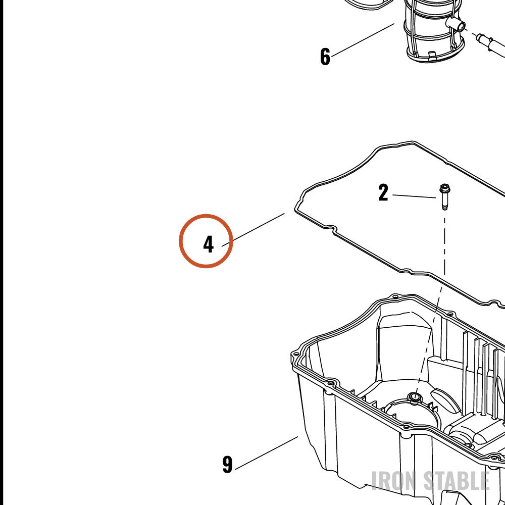 Harley-Davidson Seal, Airbox, A-C Cover