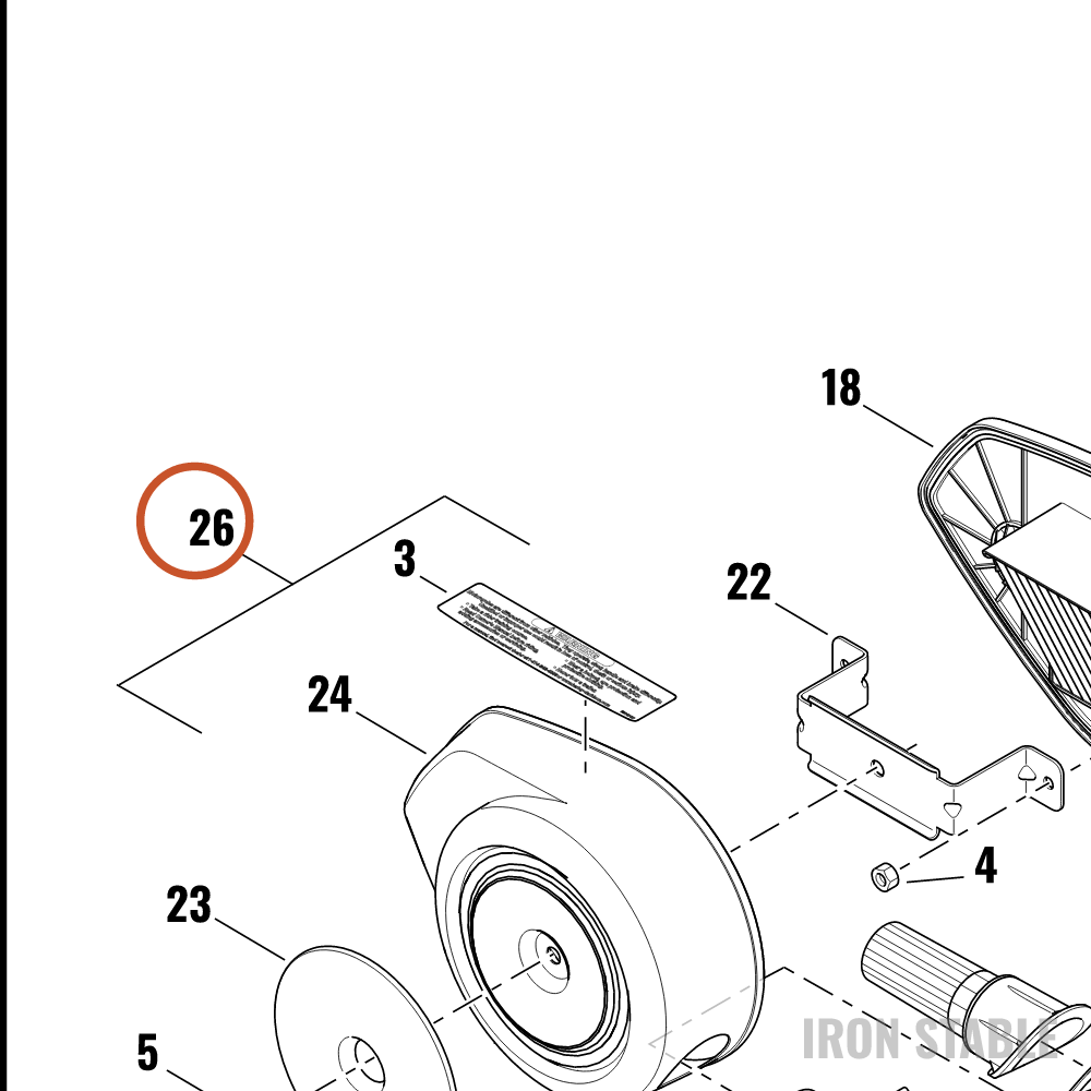 Harley-Davidson Kit, Airbox, Cover Chn Wrn Label