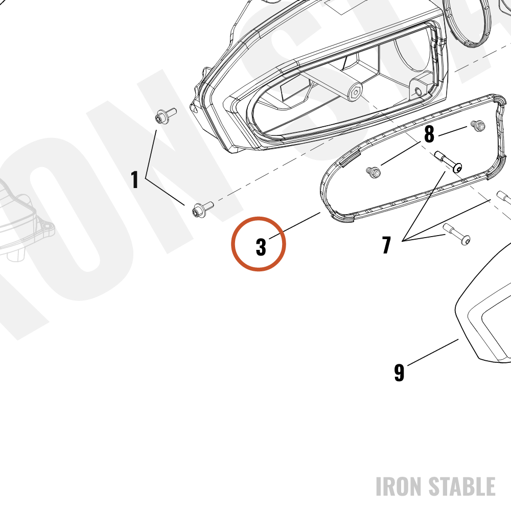 Harley-Davidson Seal, Airbox, Cover