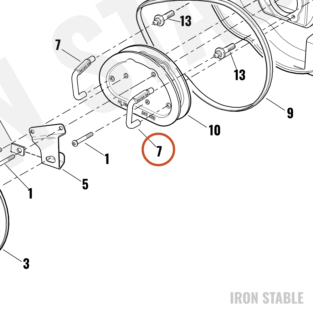Harley-Davidson Breather Tube