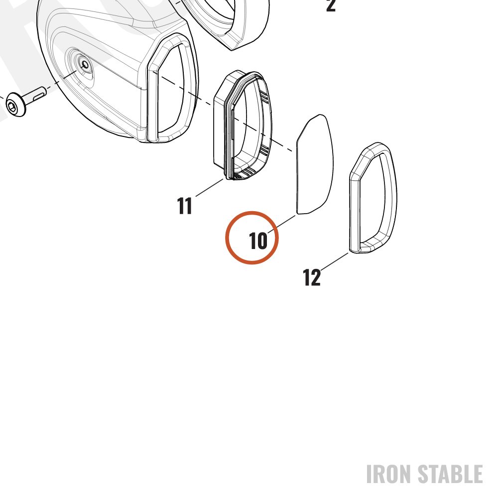 Harley-Davidson Screen, Vent, X