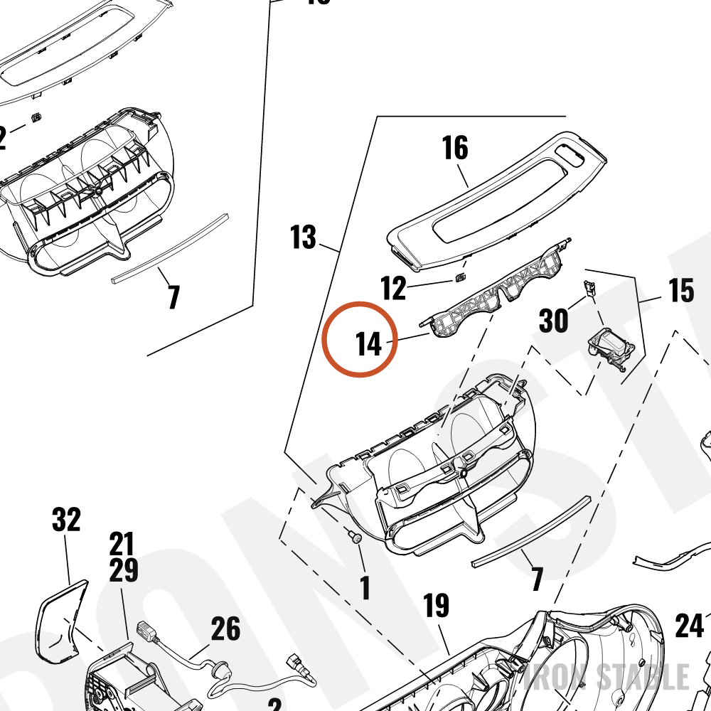 Harley-Davidson Door, Inner Duct