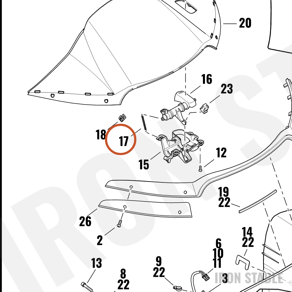 Harley-Davidson Spring, Top Duct