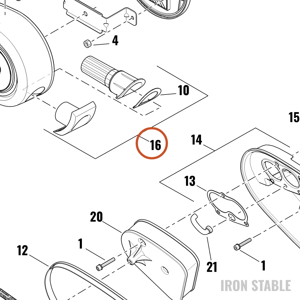 Harley-Davidson Intake Snorkel Assembly