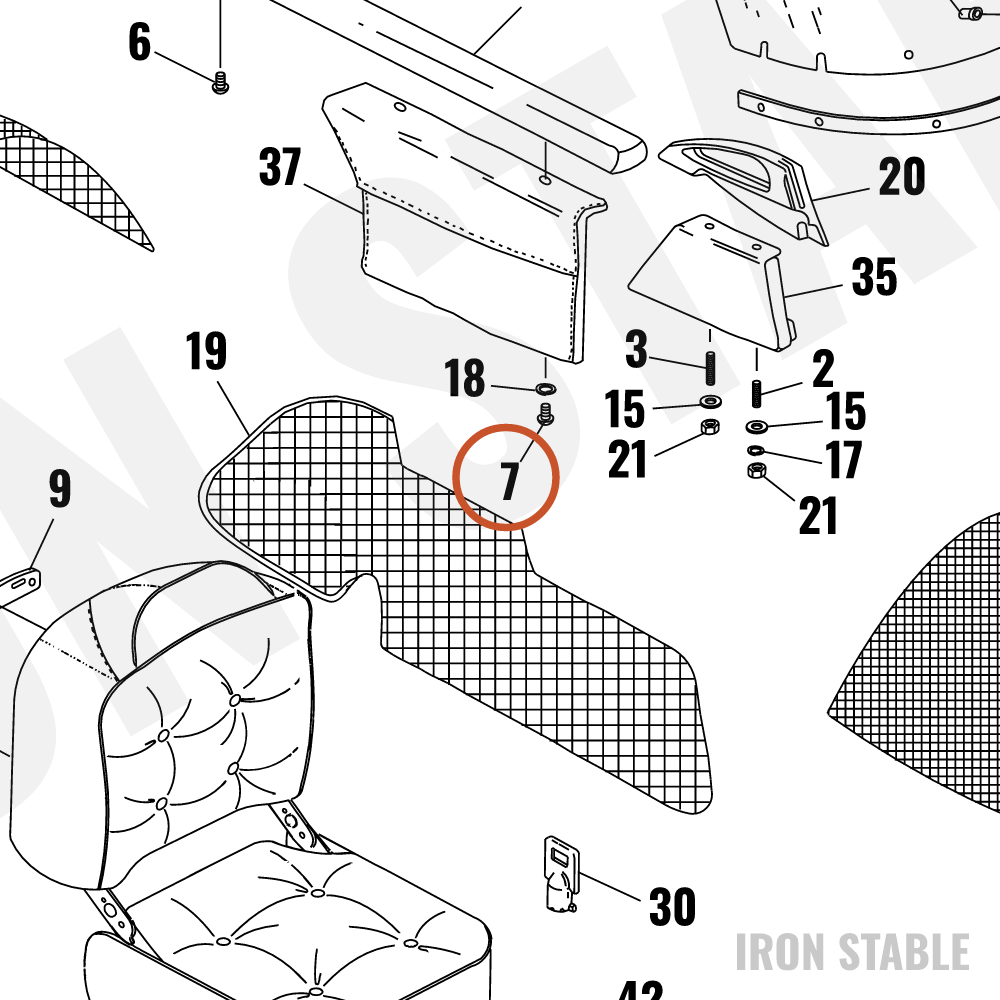Harley-Davidson Screw, Pan Head