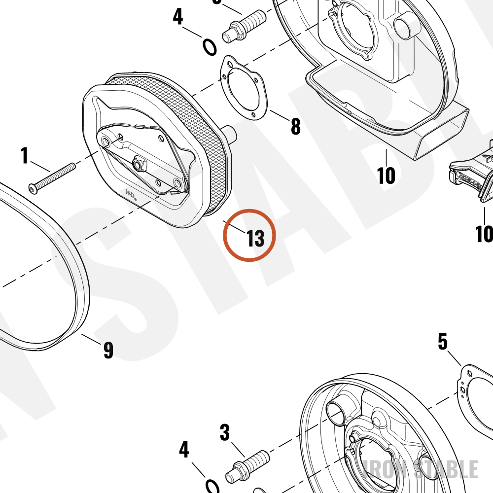 Harley-Davidson Filter, A-C